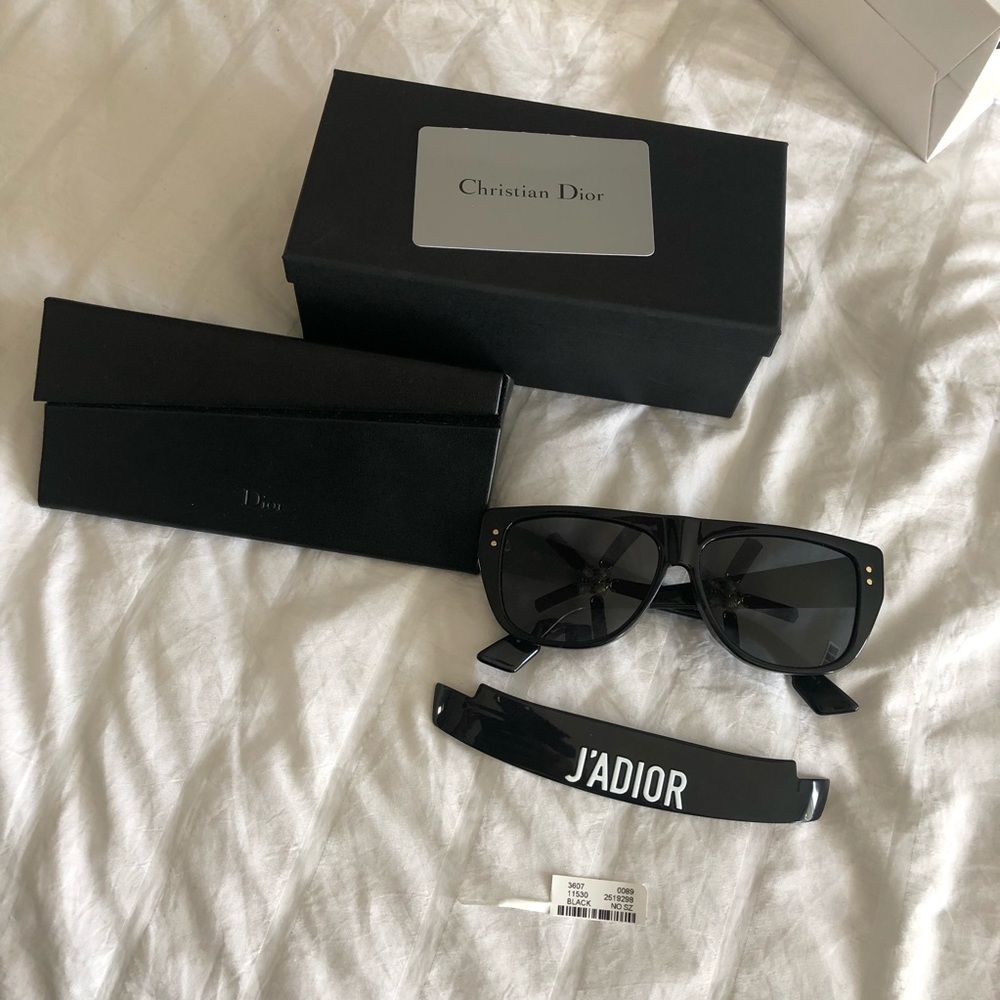 Dior J'Adior Black Sunglasses - Picture 5 of 7